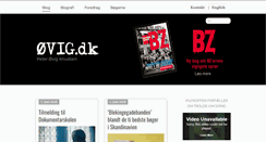 Desktop Screenshot of oevig.dk